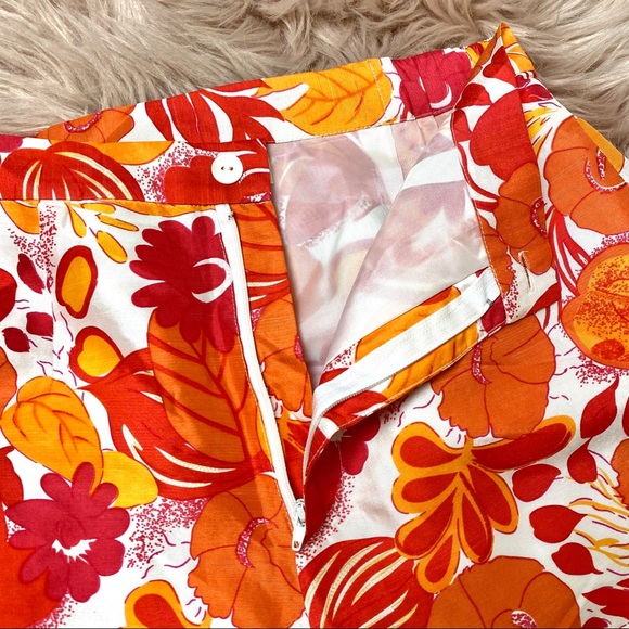 Bob Mackie  Floral Print 100% Silk Pants 4P - Picture 5 of 10